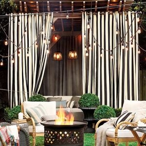 Ballard Cabana Outdoor Drapes - 2 panels #2